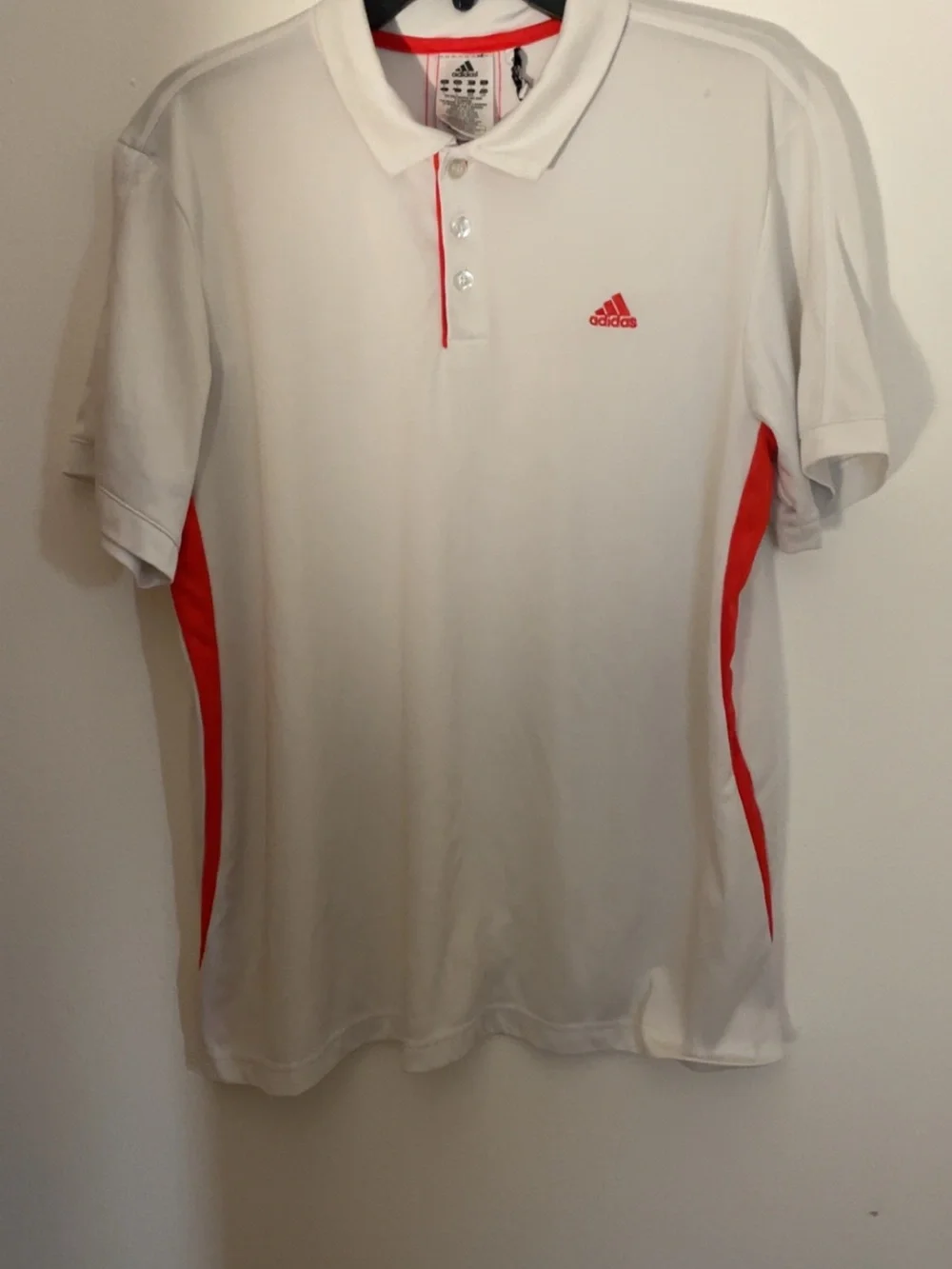 Adidas Men’s Jersey Shirt Short Sleeve Performance Golf, Casual Athletic